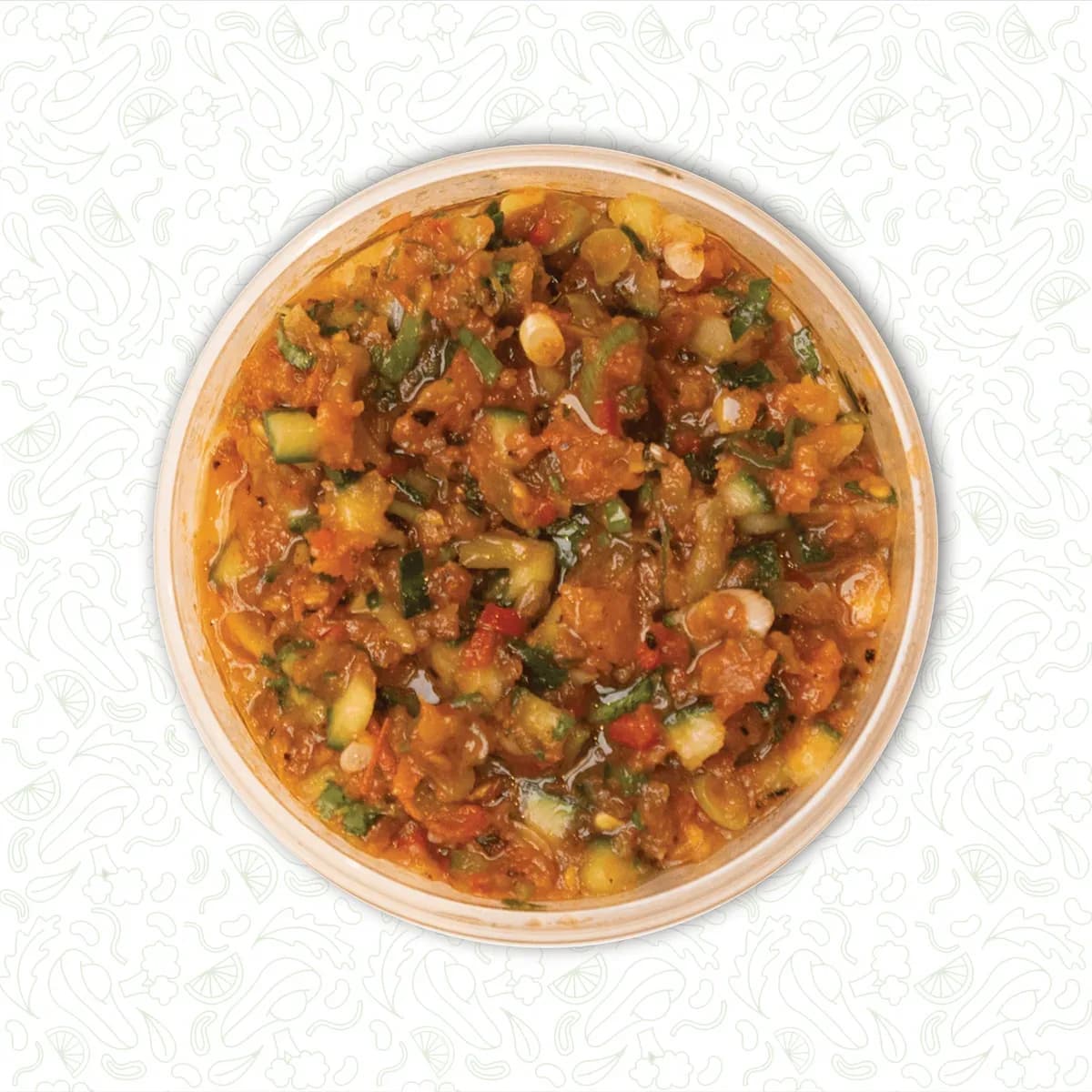Burnt Vegetable & Preserved Lemon Salsa