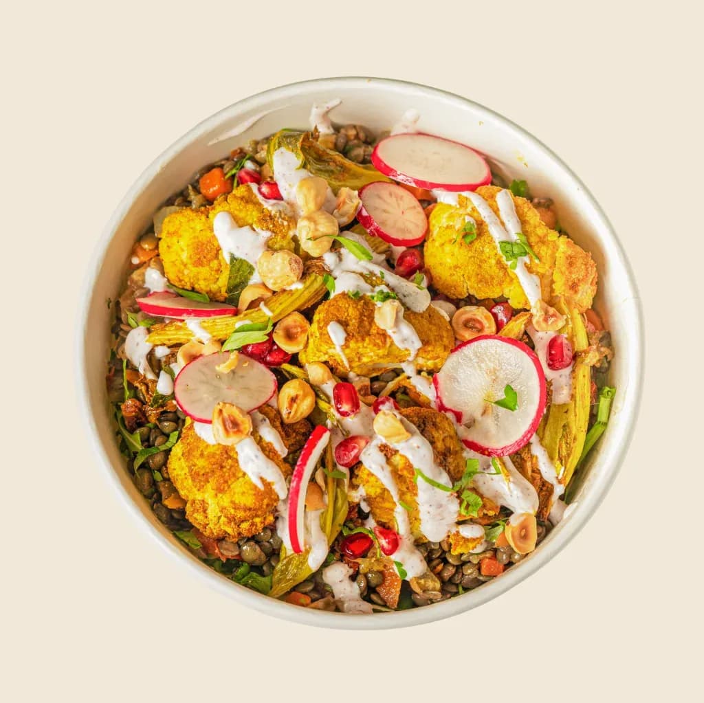 Spiced Cauliflower Salad