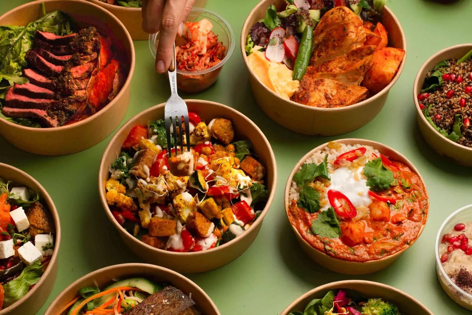 Bavette steak, chimichurri, the lot.