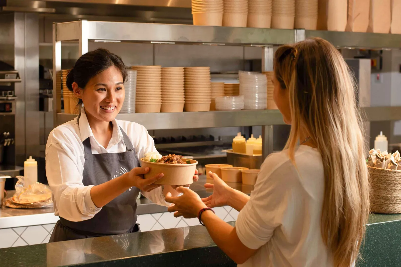 Counter service at Eat Activ